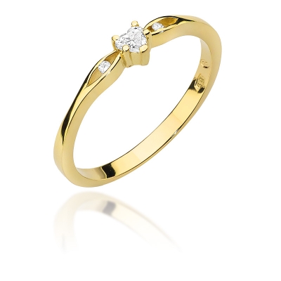 PIERŚCIONEK BRYLANT